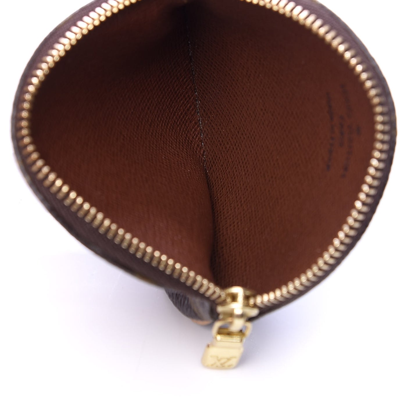 Monogram Round Coin Purse