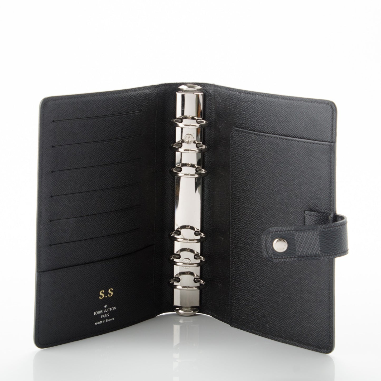 Damier Graphite Medium Ring Agenda Cover