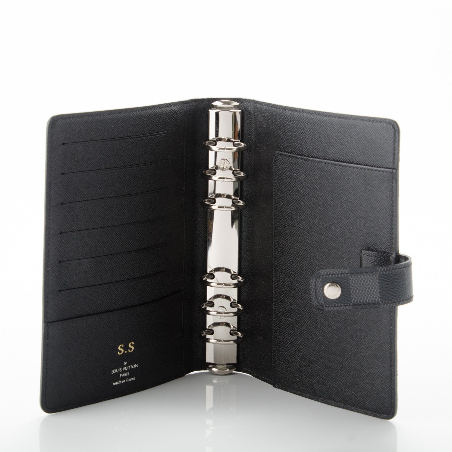 Louis Vuitton Damier Graphite Medium Ring Agenda Cover 5 of 7