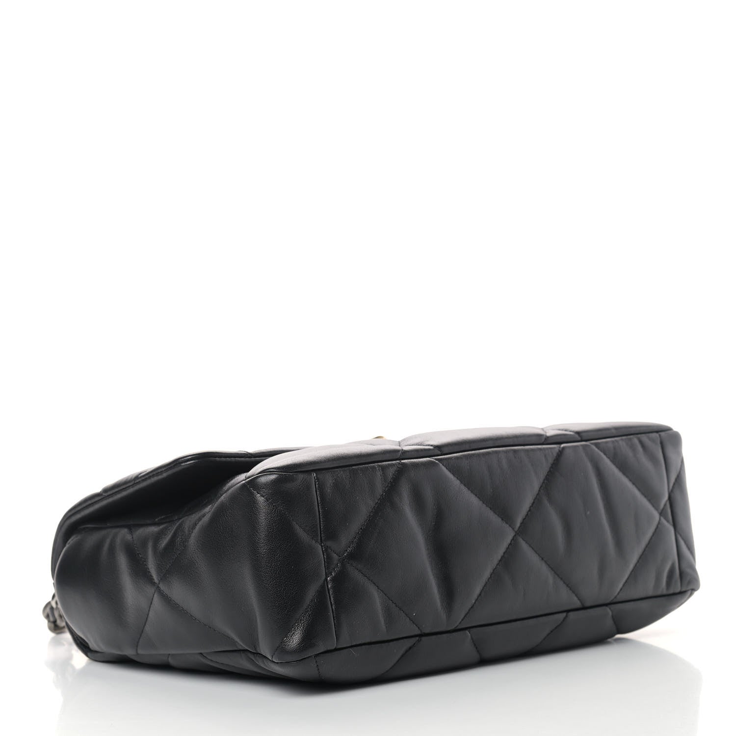 Chanel Lambskin Quilted Large Chanel 19 Flap Black 4 of 10