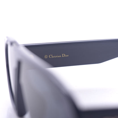 Christian Dior Acetate Oblique Oval Sunglasses Navy 7 of 10