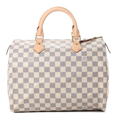 Louis Vuitton Damier Azur Speedy 30 1 of 12