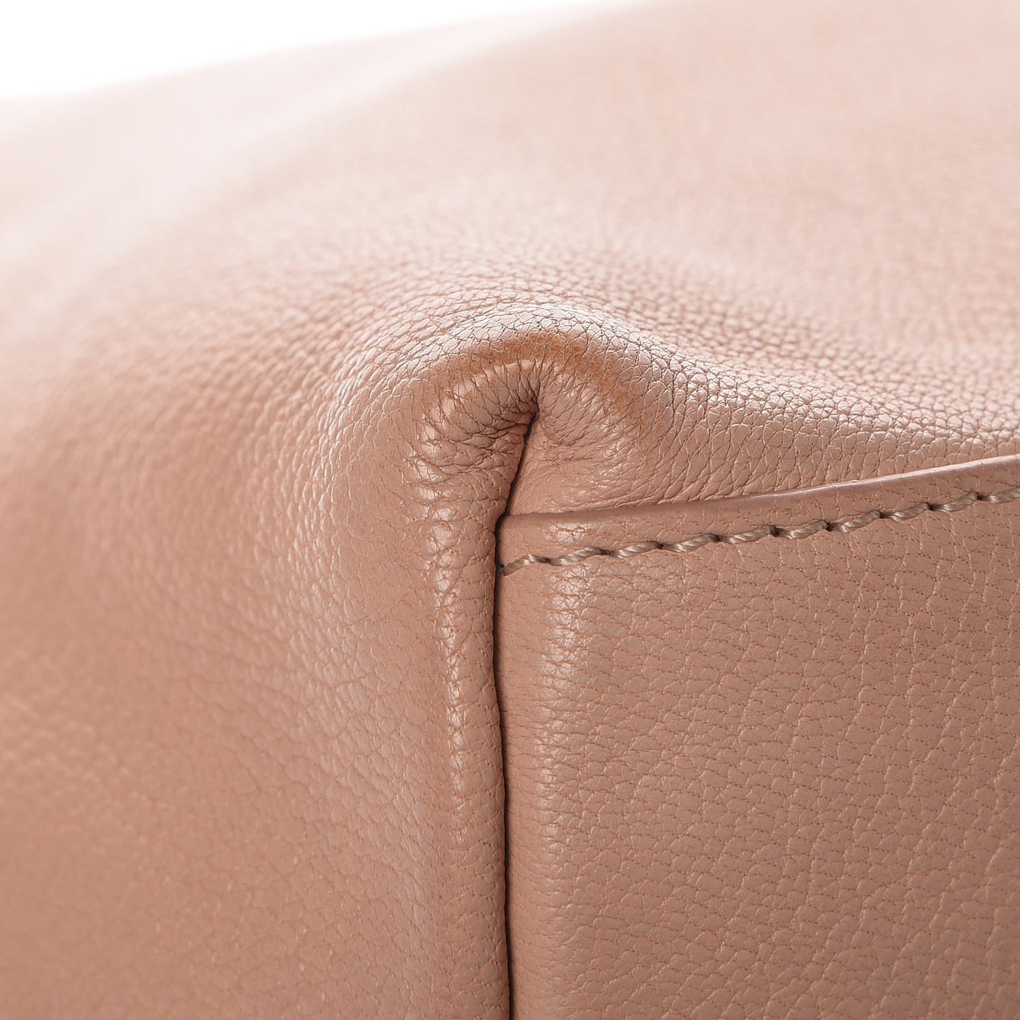 Calfskin Sasha Shopper Tote Light Pink