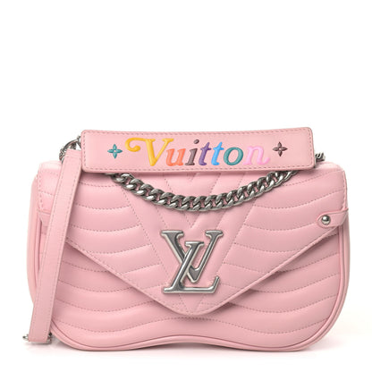 Louis Vuitton Calfskin New Wave Chain MM Smoothie Pink 1 of 9