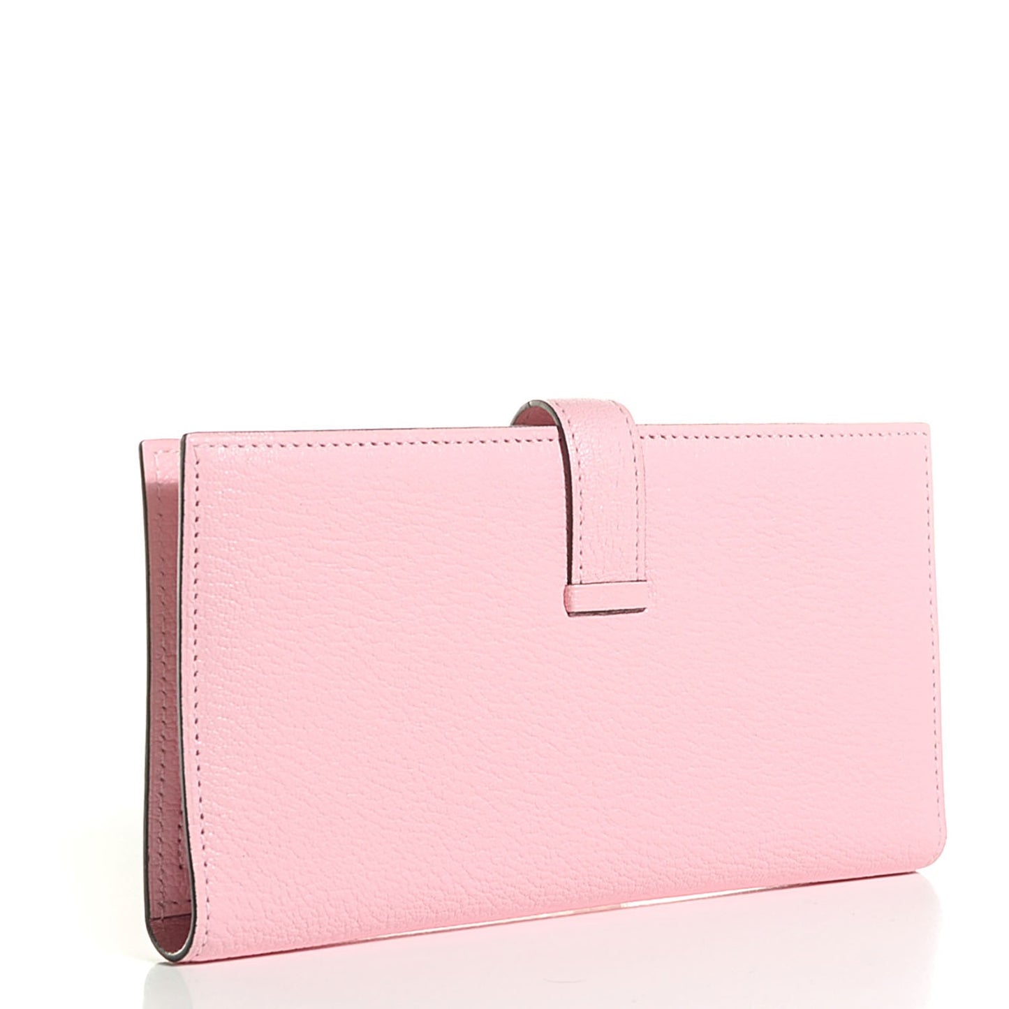 Chevre Mysore Bearn Gusset Wallet Rose Sakura