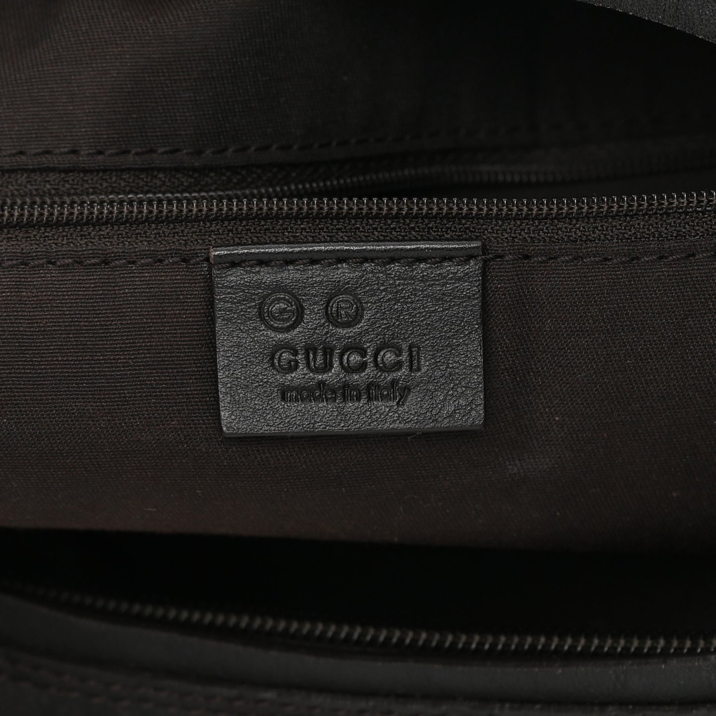 Guccissima Large Hobo Dark Brown