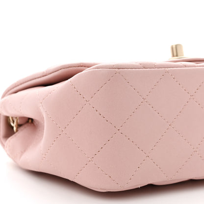 Chanel Lambskin Quilted Mini Square Flap Light Pink 9 of 10