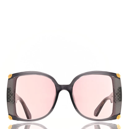 Louis Vuitton Monogram Acetate Nylon In The Mood For Love Sunglasses Z1296E Pink 2 of 8