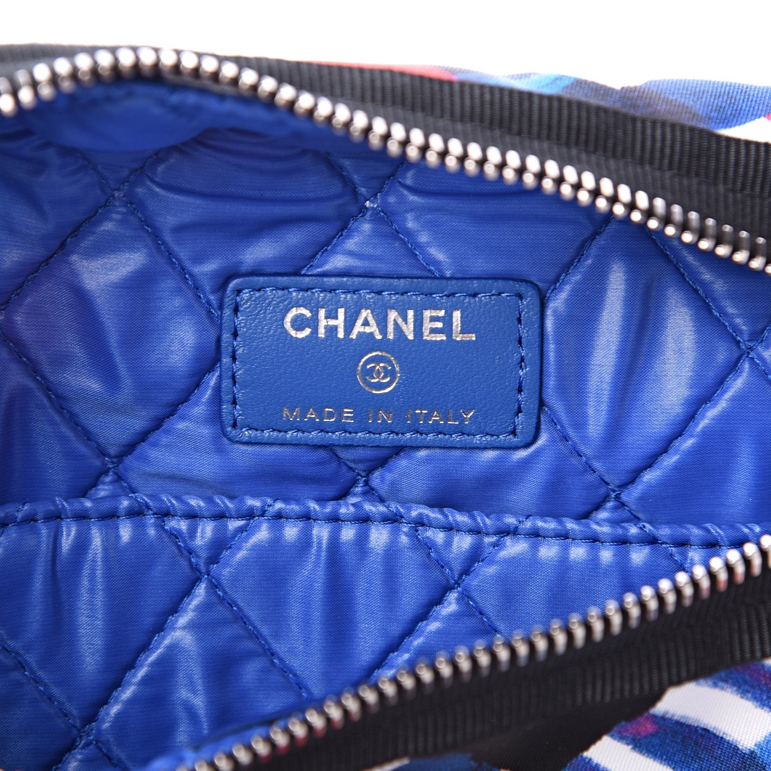 Chanel Canvas Printed Airline Crossbody Bag Multicolor 6 of 10