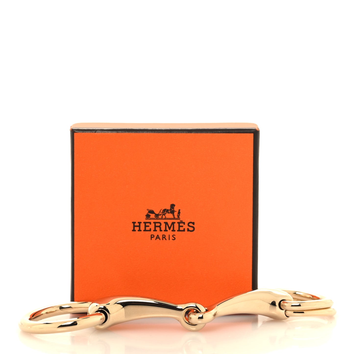 Permabrass Mors Scarf Ring Gold