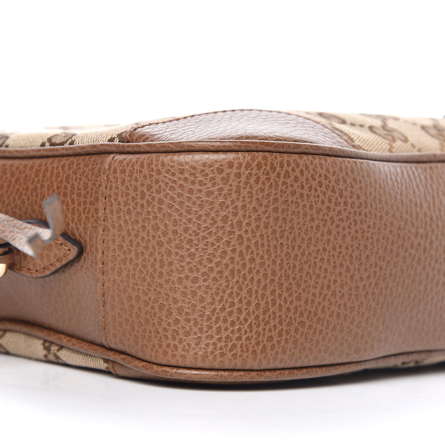 Gucci Monogram Mini Bree Messenger Bag Beige Tabacco 8 of 9