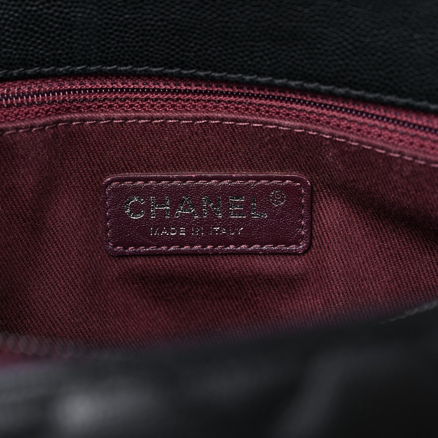 Caviar Quilted Medium Coco Handle Flap Black