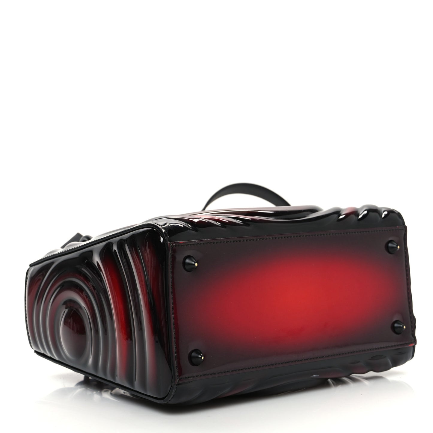 Ultra Matte Calfskin PVC Medium Kohei Nawa Lady Art Red