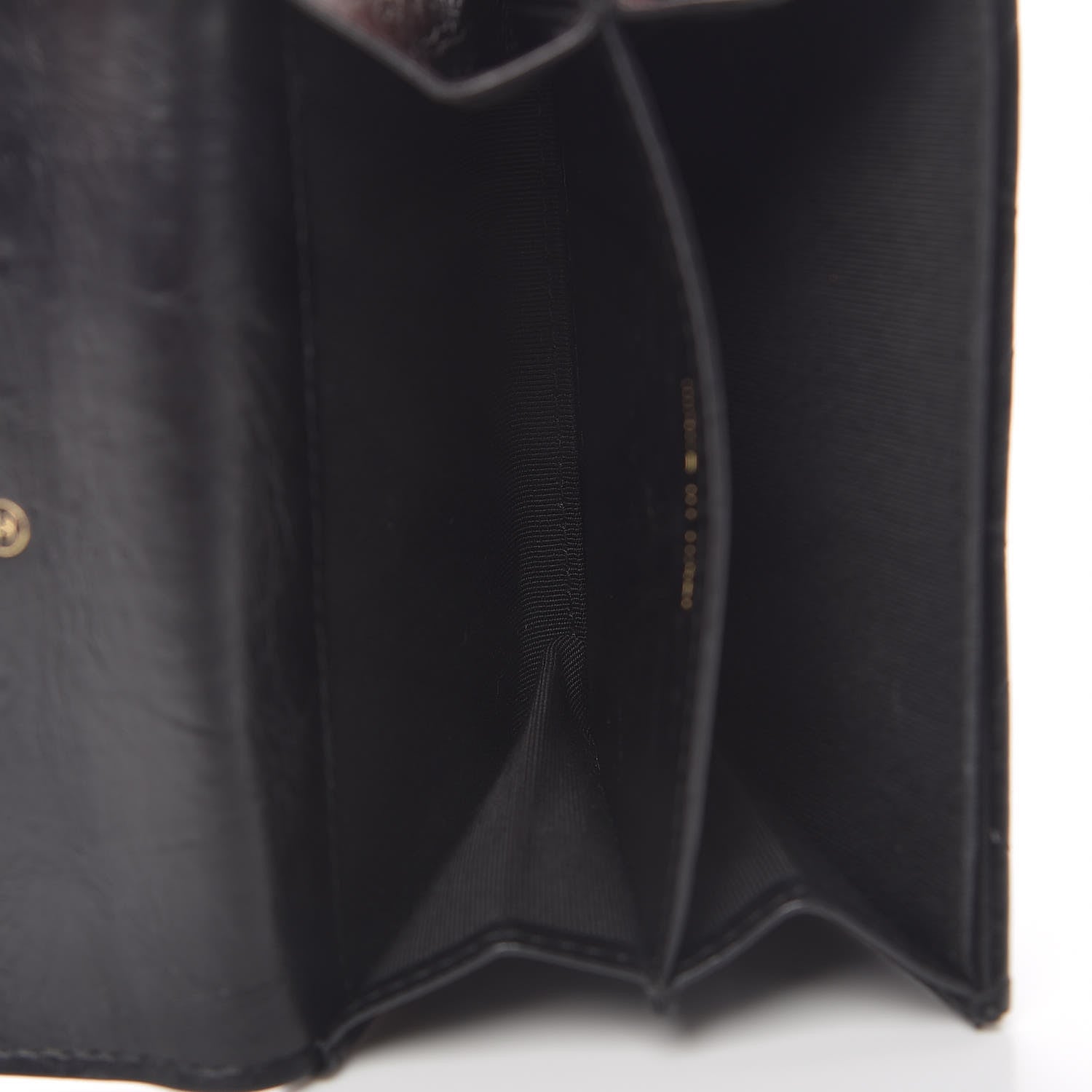 Chanel Aged Calfskin Quilted Reissue Flap Card Holder Black 5 of 9