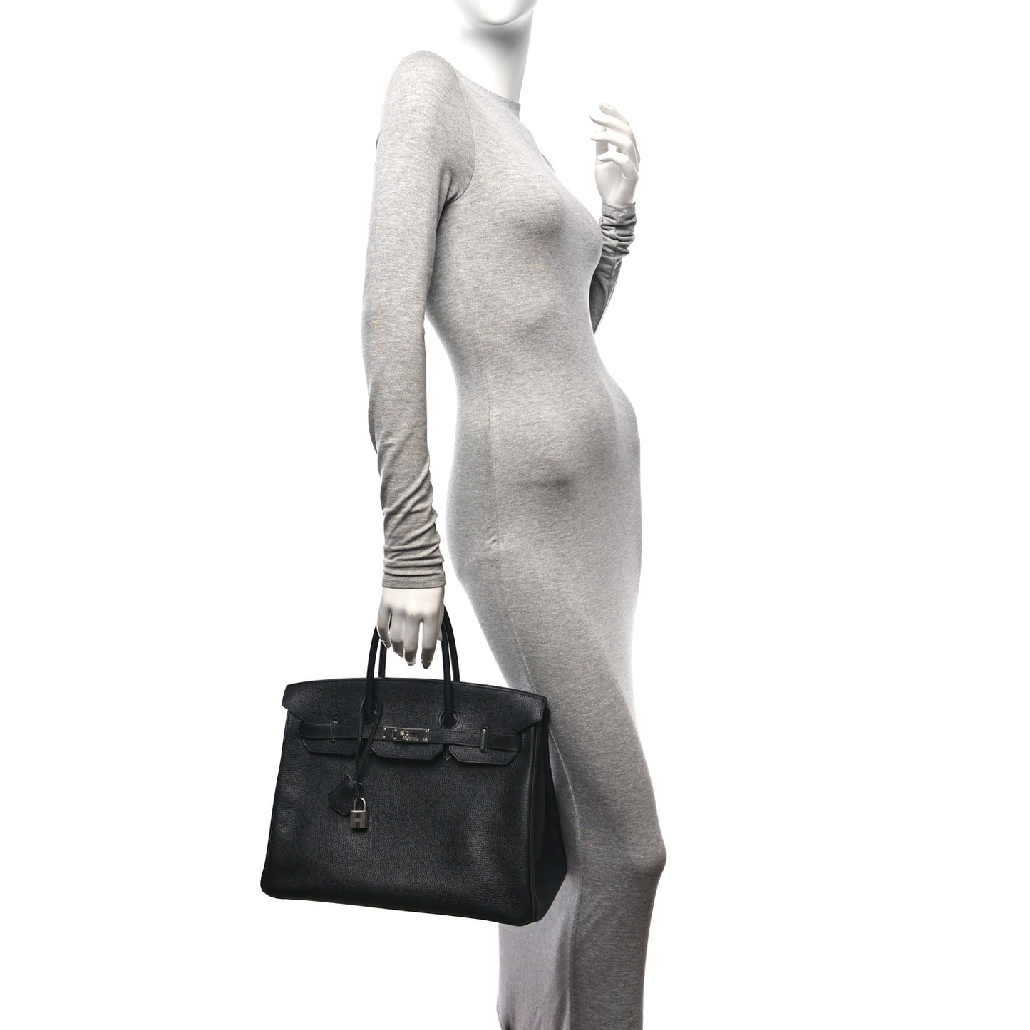 Vache Liegee  Birkin 35 Black