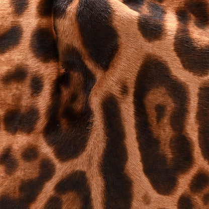 Dolce & Gabbana Calf Hair Leopard Print Patent Miss Silky Satchel Naturale 8 of 10