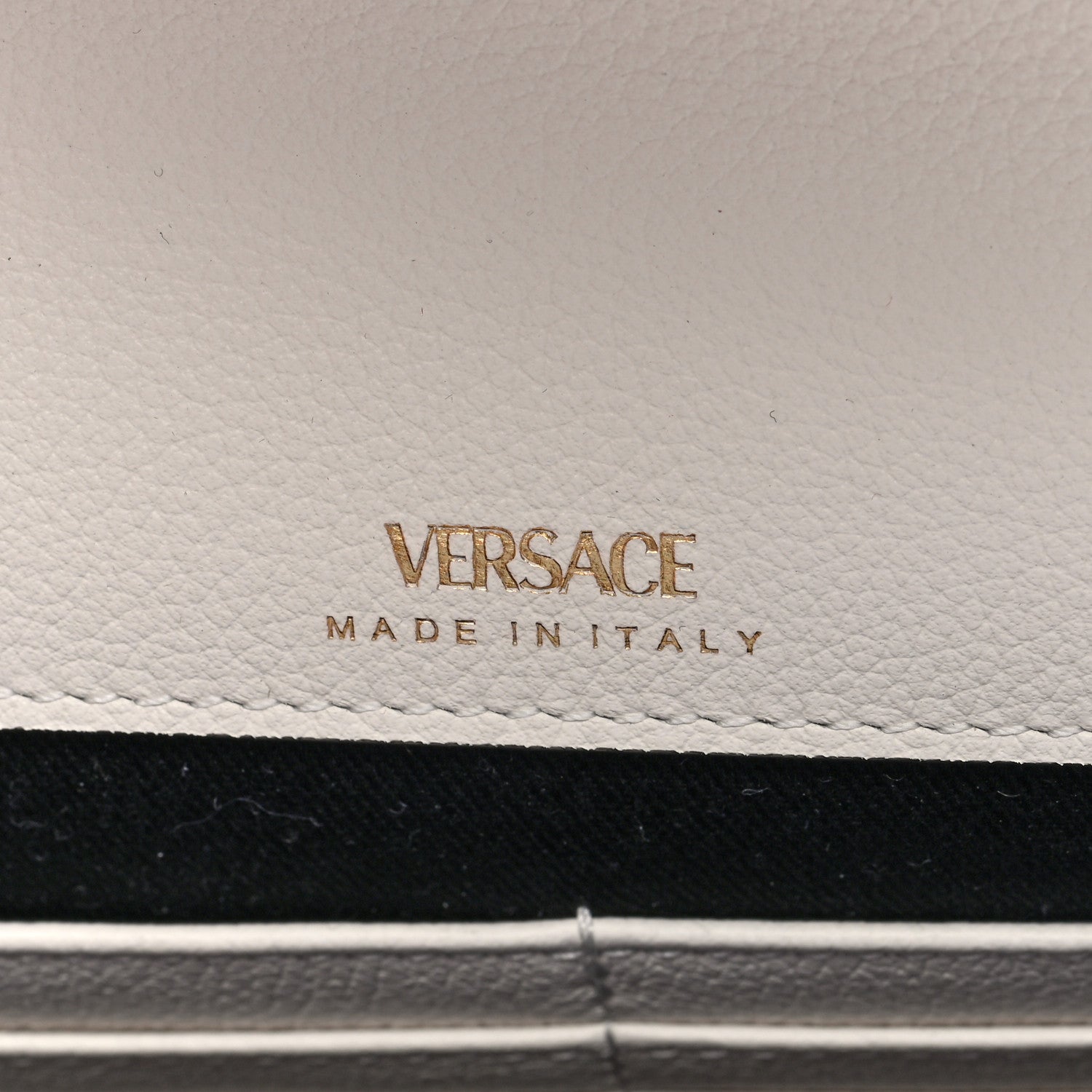 Versace Grained Calfskin La Medusa Crossbody Bag White 5 of 8