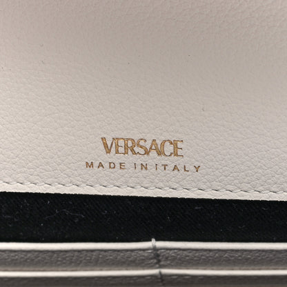 Versace Grained Calfskin La Medusa Crossbody Bag White 5 of 8