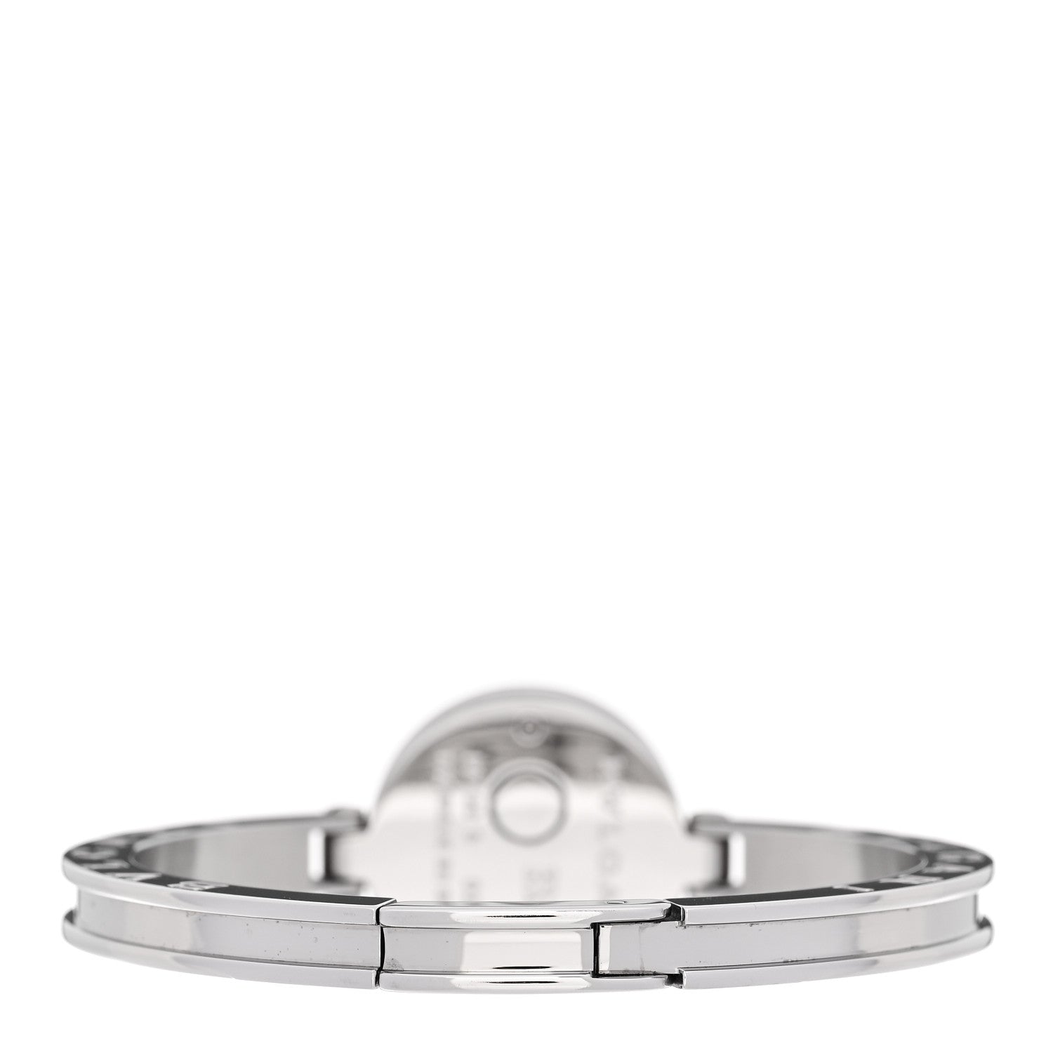 Bulgari Stainless Steel Diamond Bezel 22mm B.Zero1 Quartz Watch White 3 of 4