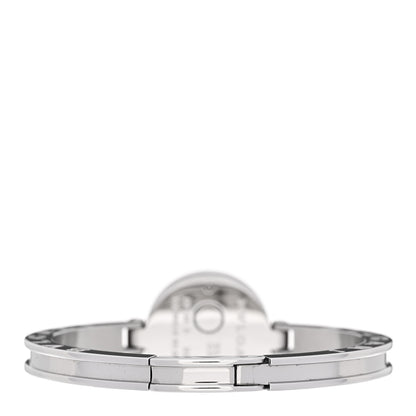 Bulgari Stainless Steel Diamond Bezel 22mm B.Zero1 Quartz Watch White 3 of 4