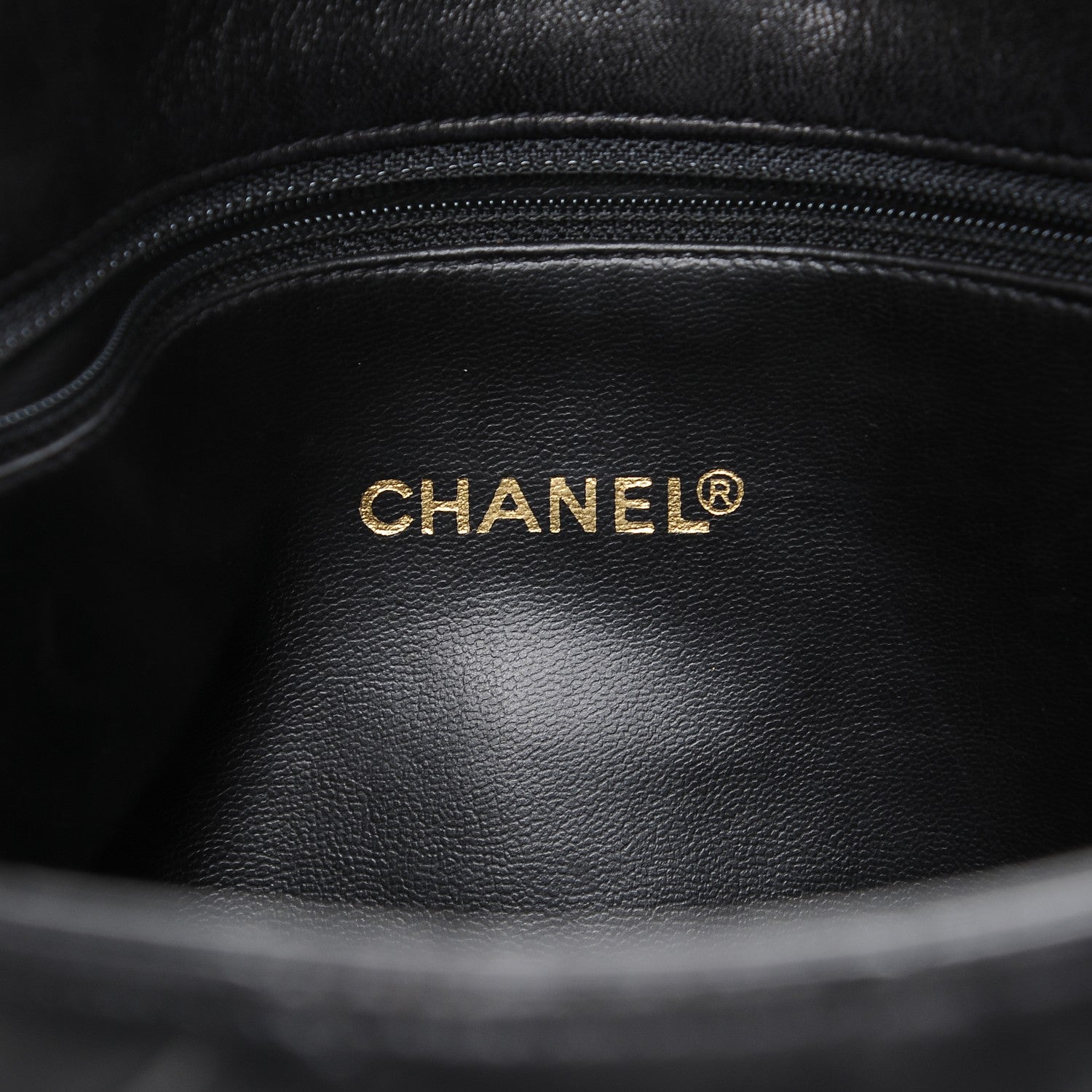 Chanel Lambskin Quilted Shoulder Bag Black 6 of 9