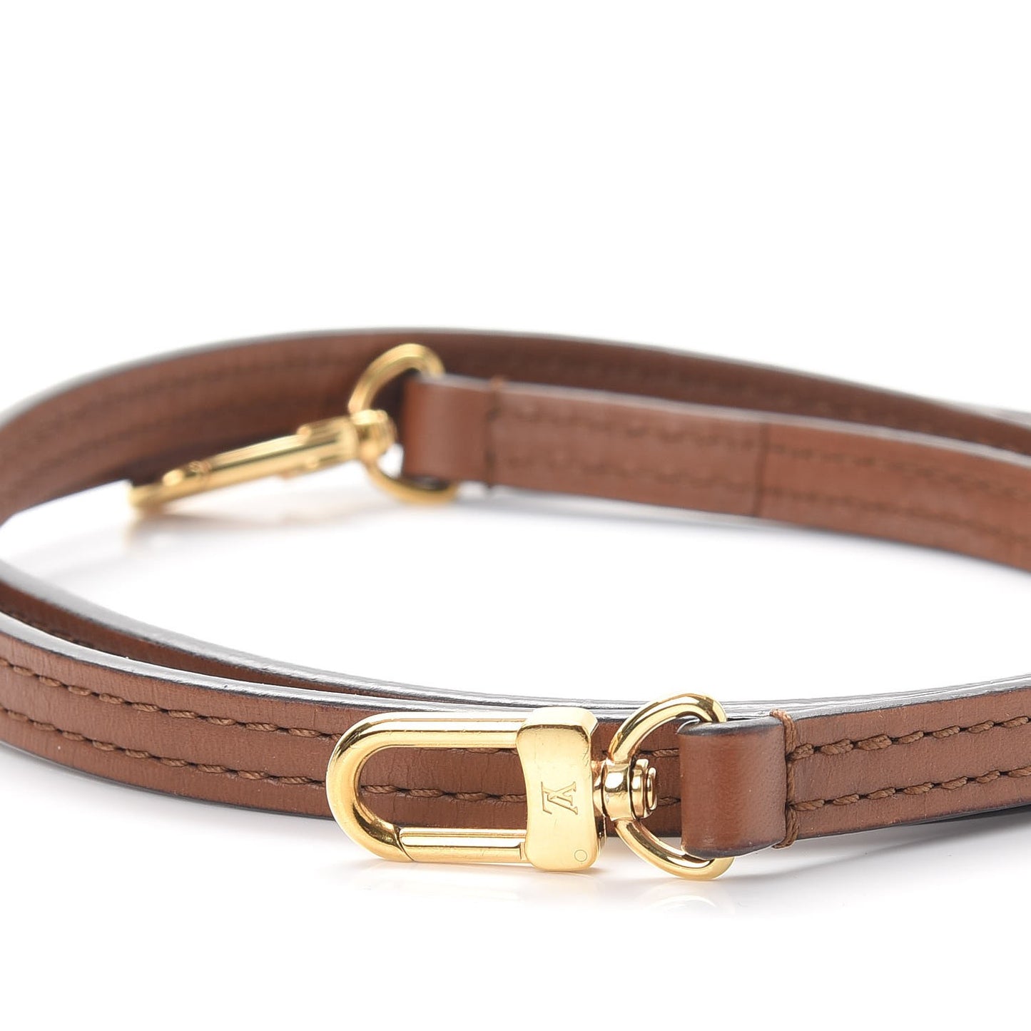 Calfskin Pallas Clutch Strap Havane