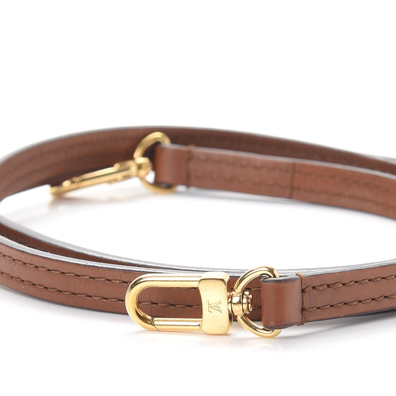 Louis Vuitton Calfskin Pallas Clutch Strap Havane 4 of 4