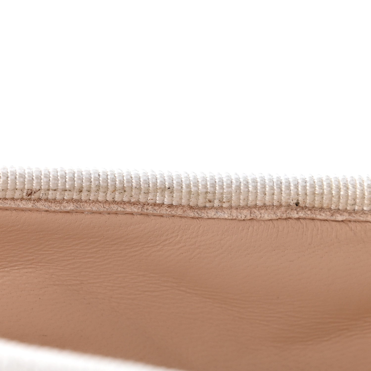 Valentino Garavani Nappa Quilted Bow Ballerina Flats 38.5 Ivory 10 of 10