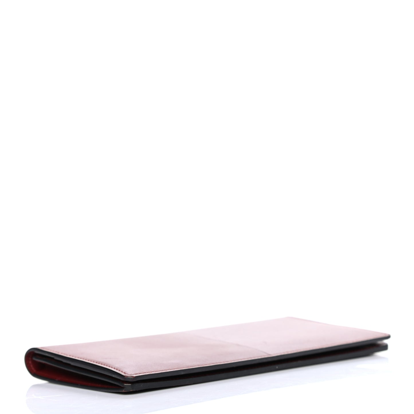 Veau Sombrero Tadelakt Manhattan Wallet Rouge H