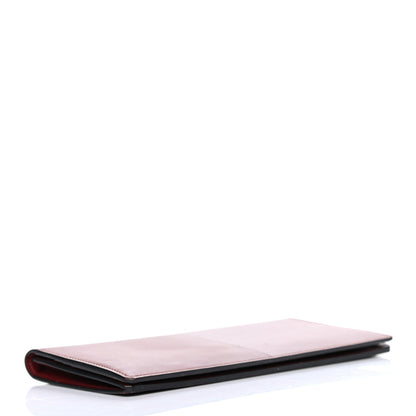 Hermes Veau Sombrero Tadelakt Manhattan Wallet Rouge H 4 of 8