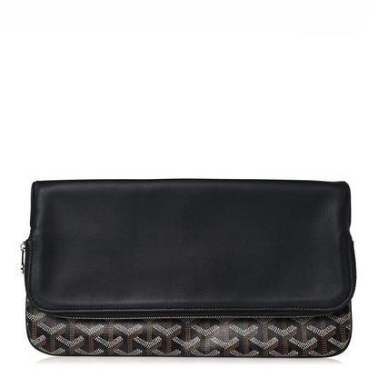 Goyard Goyardine Sainte Marie Soft Clutch Black 1 of 8