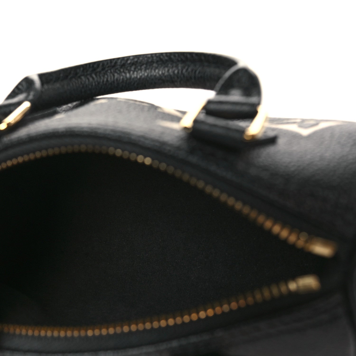 Louis Vuitton Empreinte Monogram Giant Nano Speedy Black Beige 5 of 8