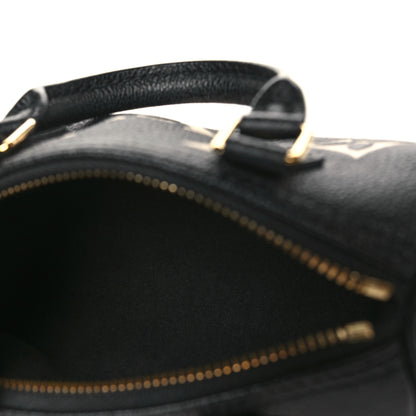 Louis Vuitton Empreinte Monogram Giant Nano Speedy Black Beige 5 of 8