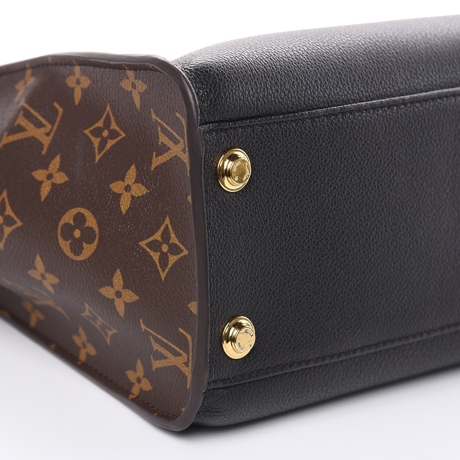 Louis Vuitton Calfskin Monogram On My Side Black 8 of 11