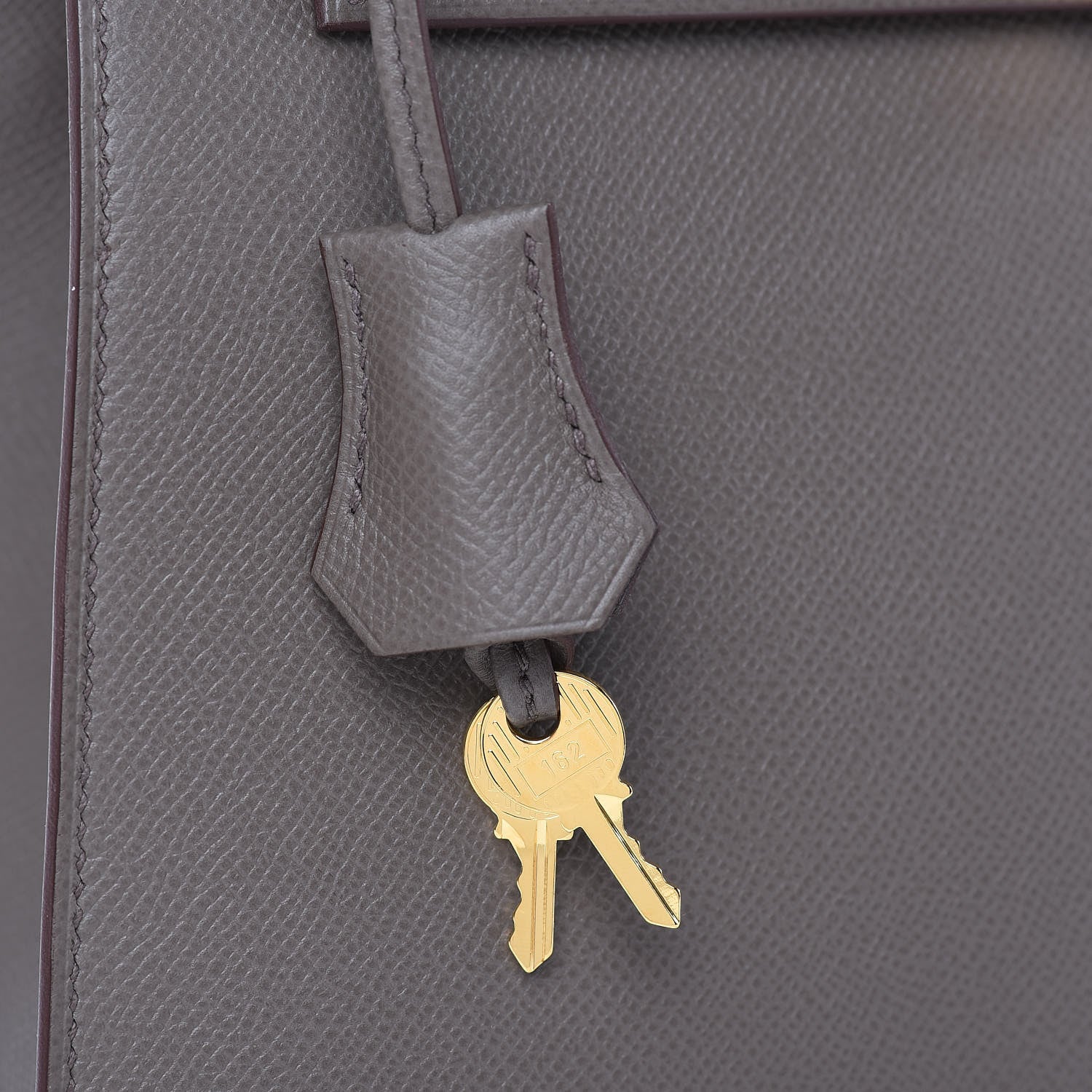 Hermes Epsom Kelly Sellier 28 Etain 32 of 34