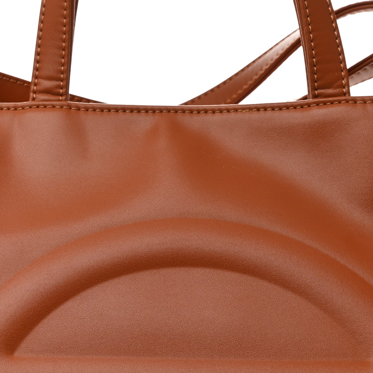 Telfar Vegan Leather Large Shopping Bag Tan 7 of 13