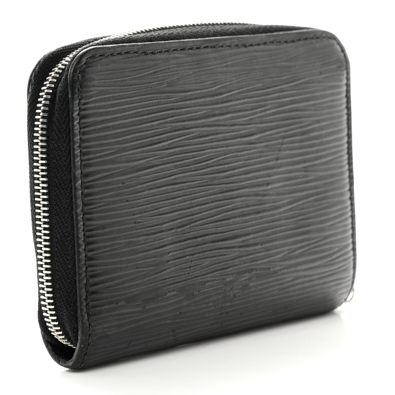 Louis Vuitton Epi Zippy Coin Purse Black 3 of 8
