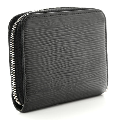 Louis Vuitton Epi Zippy Coin Purse Black 3 of 8