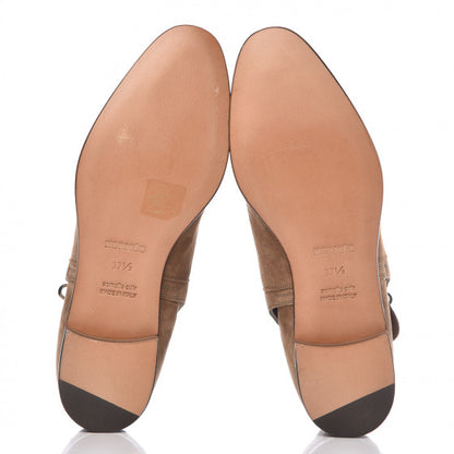 Hermes Suede Neo Low Boots 37.5 Ecorce 5 of 12