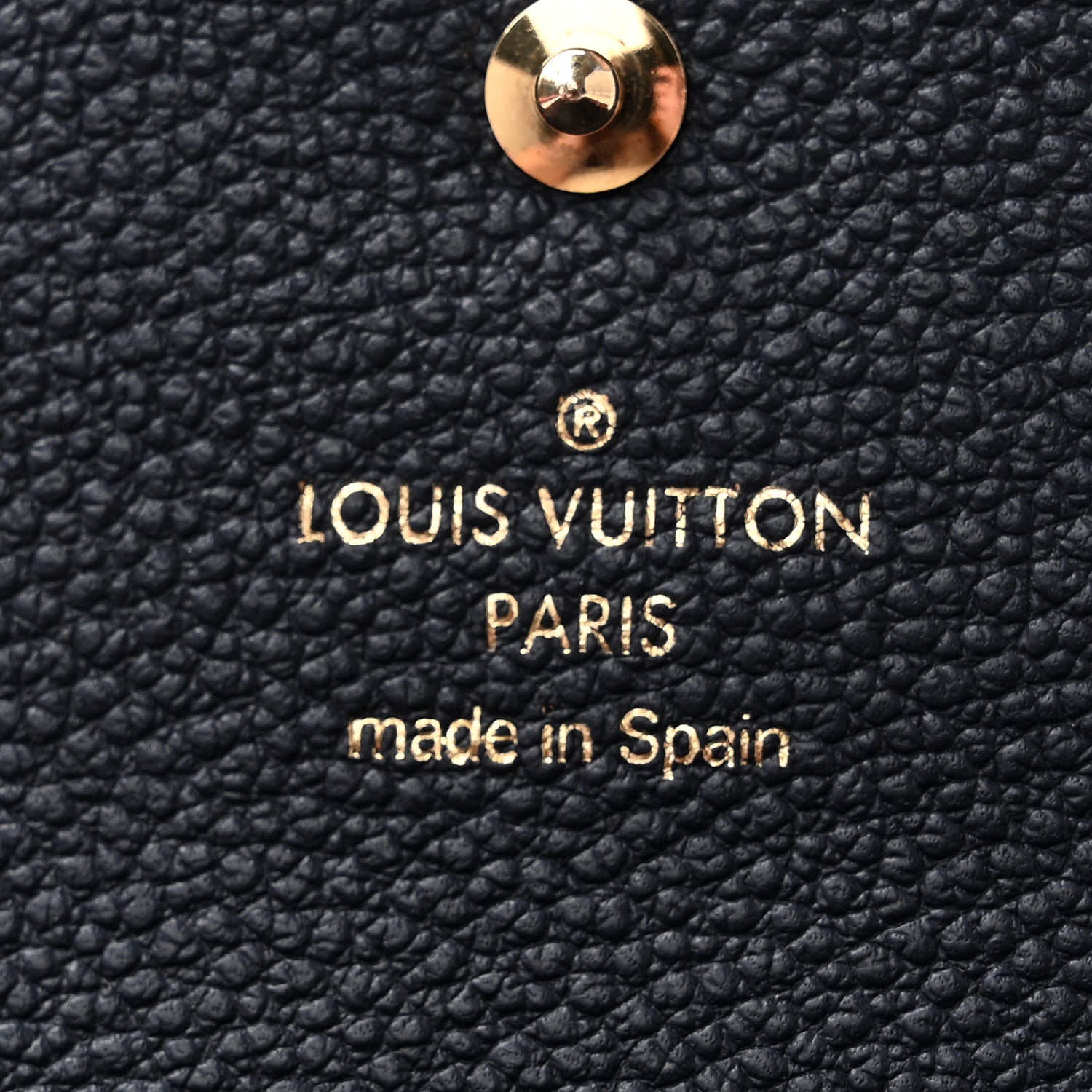 Louis Vuitton Empreinte Pont-Neuf Wallet Marine Rouge 6 of 9