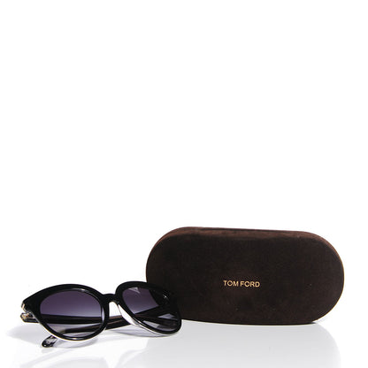 Tom Ford Monica Round Sunglasses TF429 Black 7 of 7