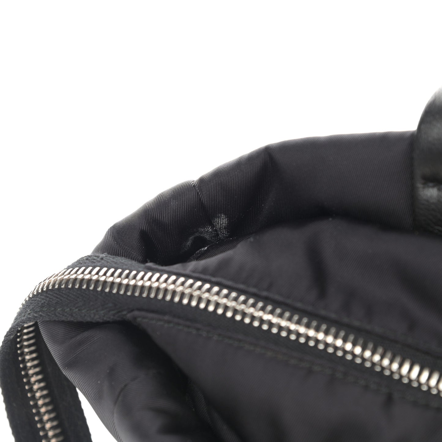 Tessuto Nylon Bomber Tote Black