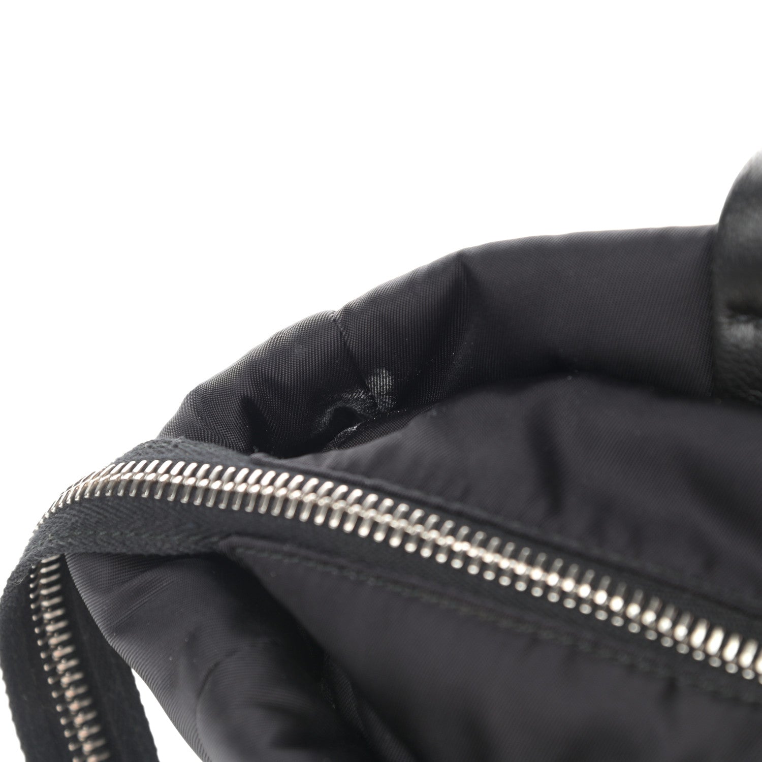 Prada Tessuto Nylon Bomber Tote Black 14 of 14