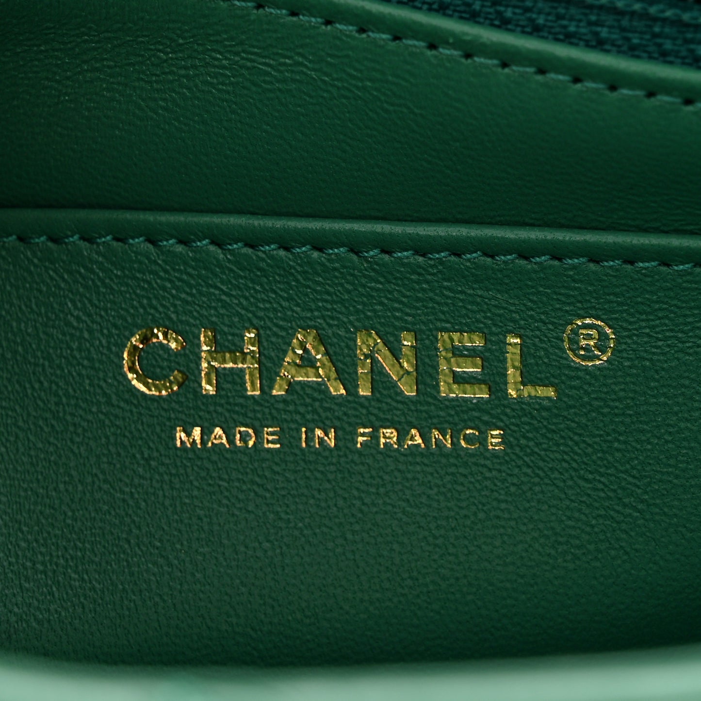 Aged Calfskin Quilted 2.55 Reissue Mini Flap Green