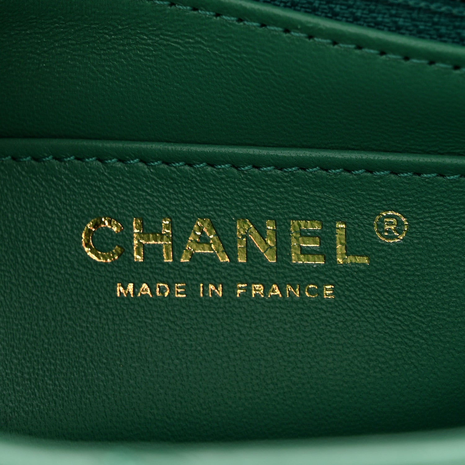 Chanel Aged Calfskin Quilted 2.55 Reissue Mini Flap Green 6 of 11