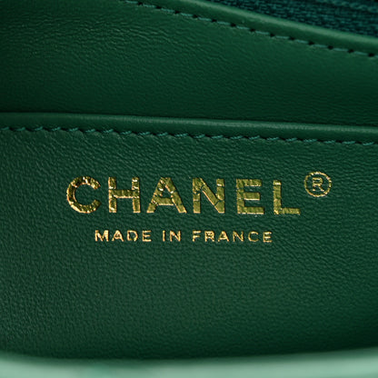 Chanel Aged Calfskin Quilted 2.55 Reissue Mini Flap Green 6 of 11