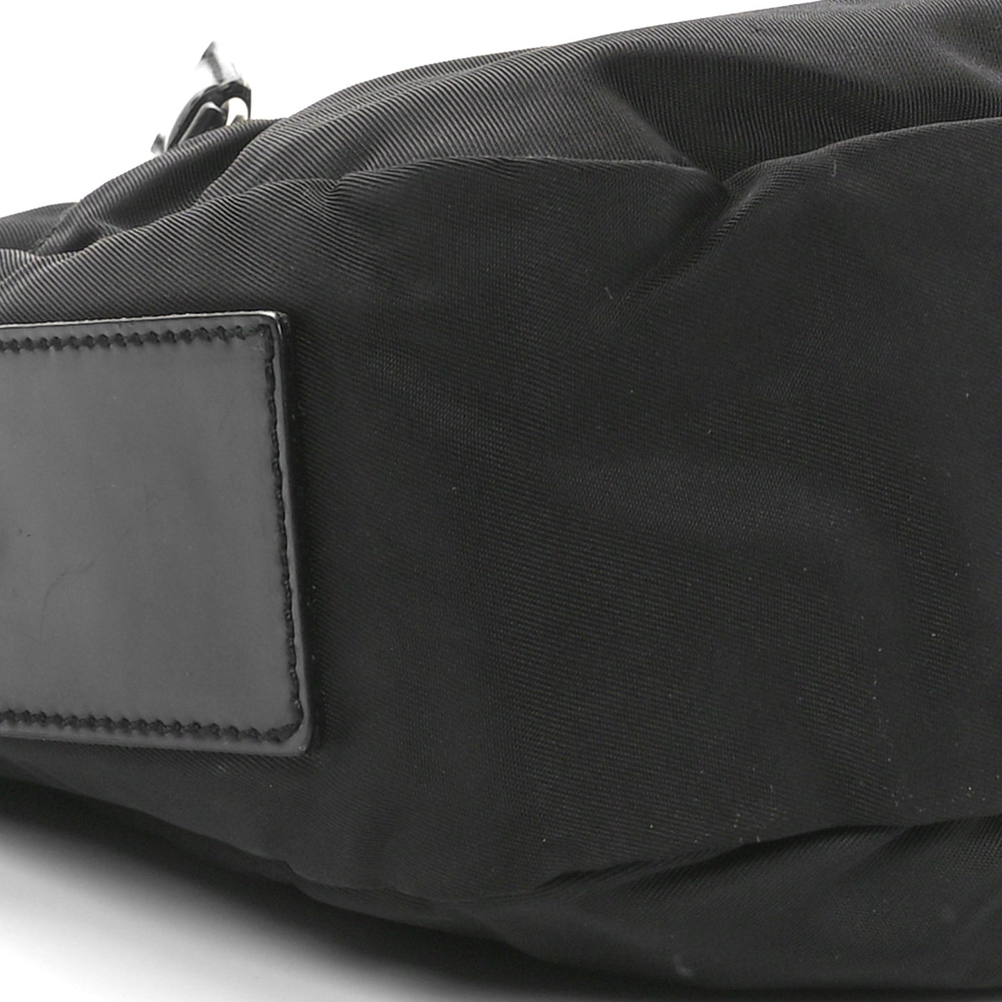 Nylon Tessuto Vela Crossbody Bag Black