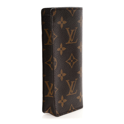 Louis Vuitton Monogram Etui a Lunettes Simple Eyeglass Case 3 of 8