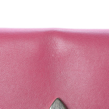 Valentino Garavani Vitello Medium Rockstud Flip Lock Crossbody Bag Fuchsia 8 of 10