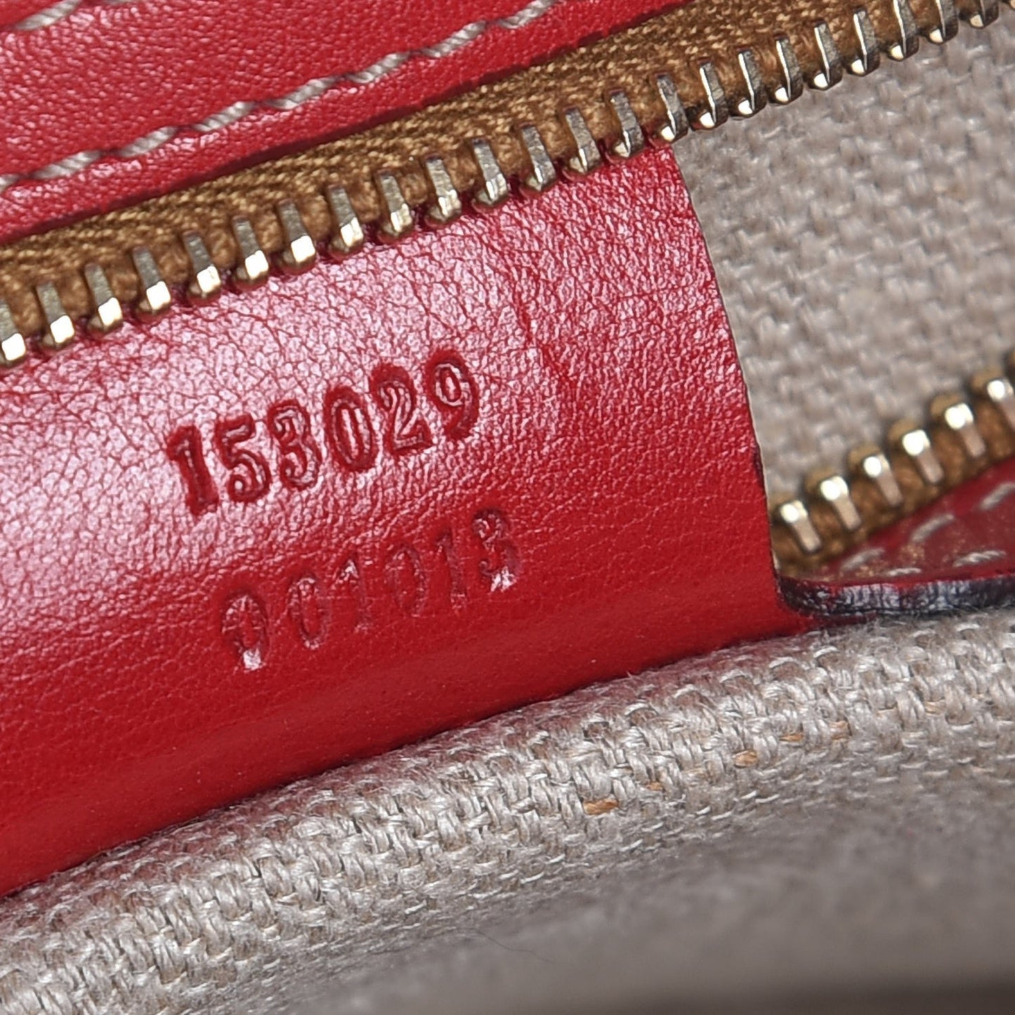 Calfskin Web Medium Jackie O Bouvier Hobo Red